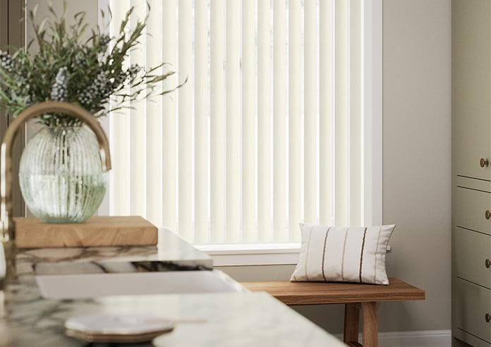 Marino (Blackout), Cream - Vertical Blind - Image 5